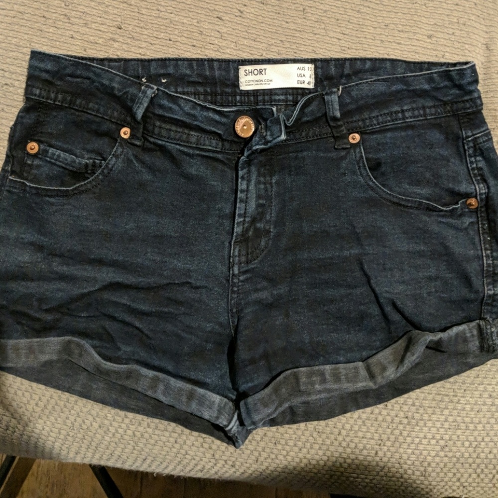 Black shorts